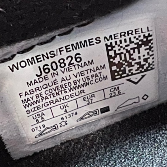 Merrell Jungle Moc Slip On Shoes in Black Suede Leather - Picture 7 of 7